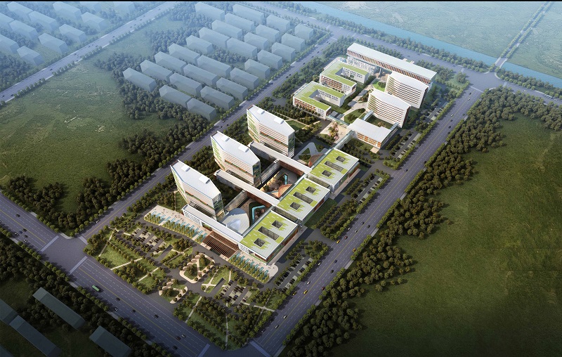 龍新凈水【精品案例】微山縣人民醫(yī)院醫(yī)養(yǎng)結合綜合體集中分質供水系統(tǒng)