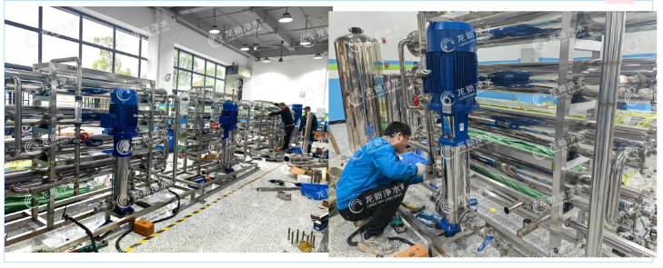 龍新凈水【現(xiàn)場直擊】生產(chǎn)與出貨并進(jìn)，奏響奮斗交響曲！